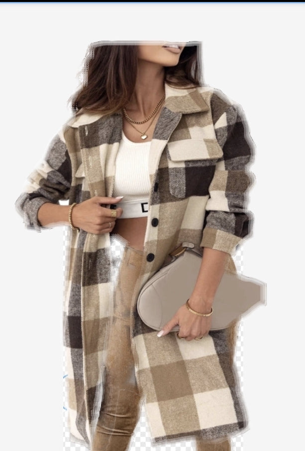 PLAID SHACKET