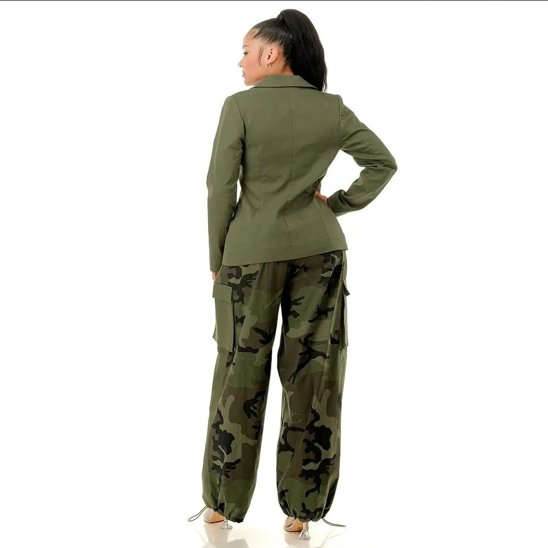 CAMO SUIT SET